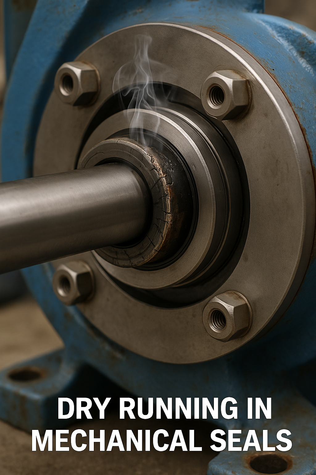 Engineers examining mechanical seals - Dry Running in Mechanical Seals, Understanding, Diagnosis, and Prevention