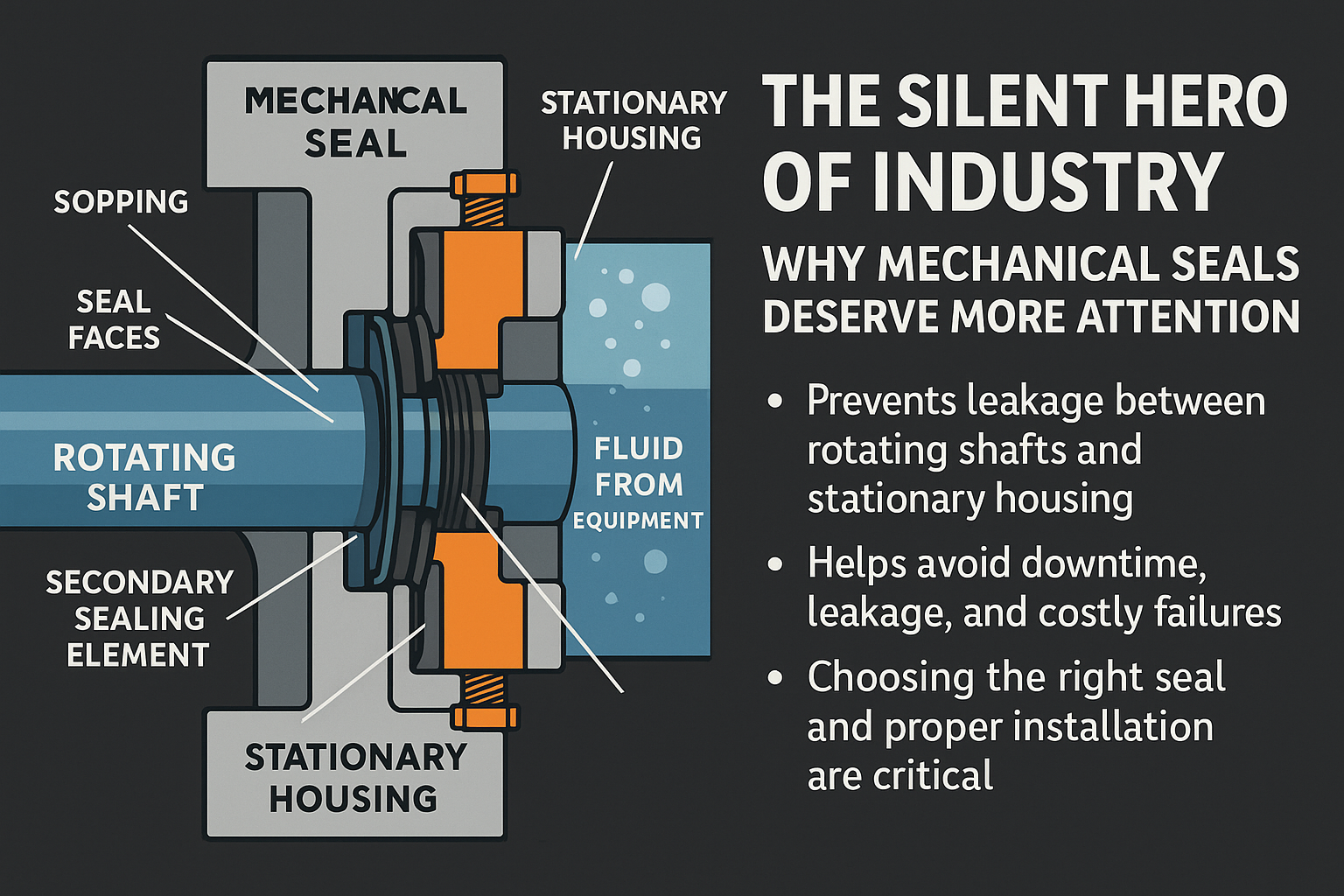 Engineers examining mechanical seals - The Silent Hero of Industry: Why Mechanical Seals Deserve More Attention