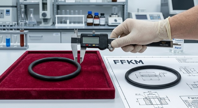 Engineers examining mechanical seals - Is the Legacy FFKM Brand on Your Approved Vendor List Because It's the Best Option or Because It's Always Been There?